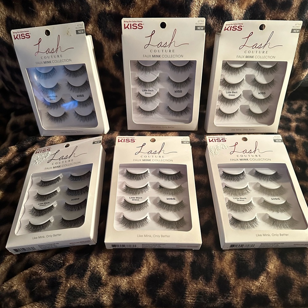 Kiss Lash Couture Faux Mink Collection 67763 KLCM01 Little Black Dress (6 Pack)